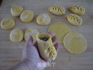 南瓜麦穗素馅包的做法步骤：13