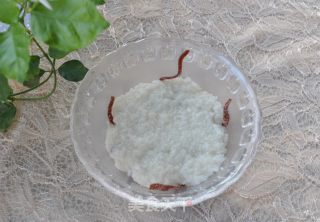 炼奶什锦八宝饭的做法步骤：5