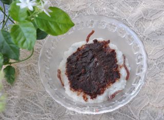 炼奶什锦八宝饭的做法步骤：6