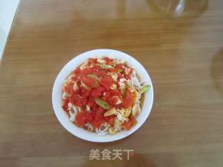 西红柿鸡蛋手擀面的做法步骤：6