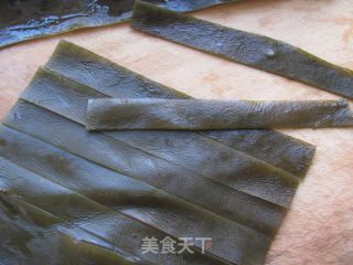 五花肉海带扣的做法步骤：1