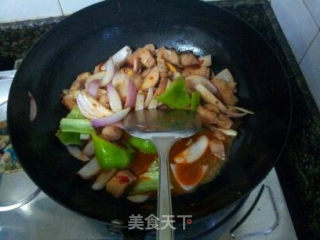 回锅肉的做法步骤：6