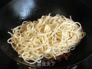 黄瓜肉丝拌面的做法步骤：10