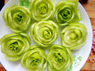 张炎家创意菜之一------浇汁青菜花的做法步骤：5