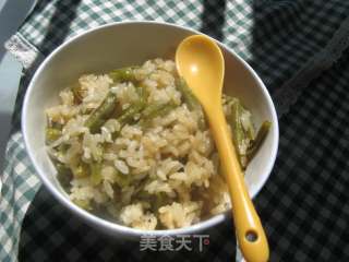 豇豆焖饭的做法步骤：5