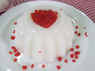 迟来的夏天甜点《杏仁露布丁》的做法步骤：6