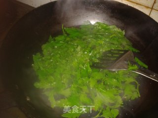 火腿豆腐烩菊花的做法步骤：5
