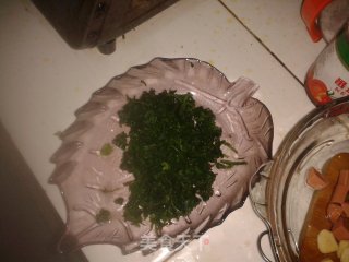 火腿豆腐烩菊花的做法步骤：8