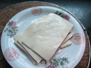 香辣豆腐丝的做法步骤：1