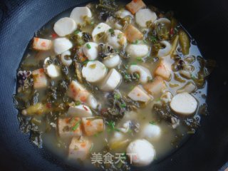 酸鲜墨鱼仔的做法步骤：11