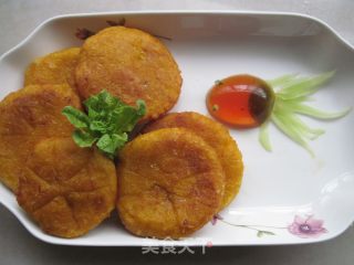 南瓜饼的做法步骤：9