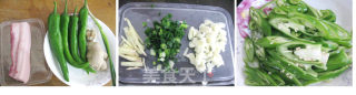 农家小炒肉的做法步骤：1