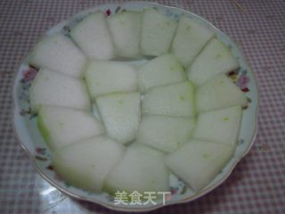 冬瓜豆豉蒸排骨的做法步骤：2