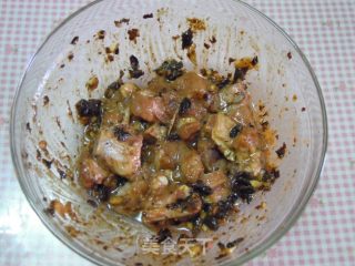 冬瓜豆豉蒸排骨的做法步骤：4