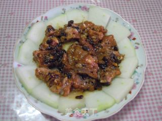 冬瓜豆豉蒸排骨的做法步骤：5