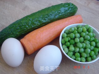扬州炒饭的做法步骤：2