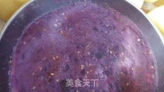 紫薯南瓜糯米糕的做法步骤：3