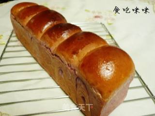 紫薯炼乳吐司的做法步骤：15