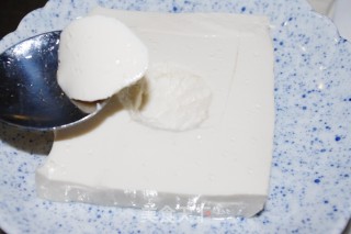 营养小菜。。。肉末鸡蛋蒸豆腐的做法步骤：4