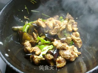 肉段烧茄子的做法步骤：8