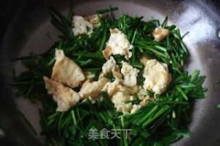 韭菜炒鸡蛋的做法步骤：6