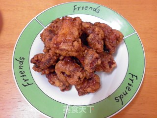 香炸糖醋排骨的做法步骤：4