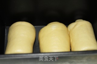 超软超好吃的奶香土司的做法步骤：7