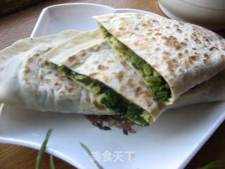 韭菜合子的做法步骤：15