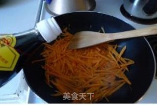 素食主义—甜脆红薯丝的做法步骤：4