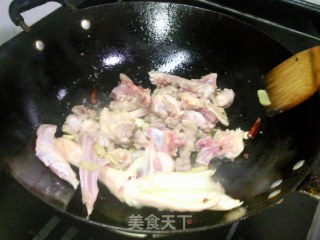 农家版红烧鹅肉的做法步骤：4