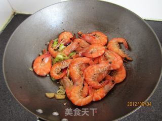 红烧对虾的做法步骤：6