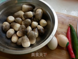 家常小炒------草茹炒鸡蛋的做法步骤：1
