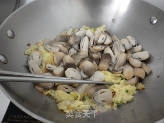 家常小炒------草茹炒鸡蛋的做法步骤：7