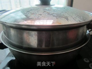 东坡肉蒸南瓜的做法步骤：8