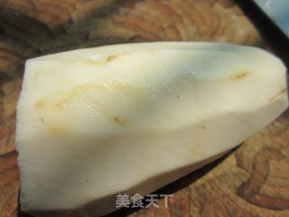 豆瓣酱蒸淮山的做法步骤：1