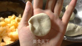 蒸（炸）红薯哈密瓜汤圆的做法步骤：4