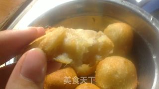 蒸（炸）红薯哈密瓜汤圆的做法步骤：10