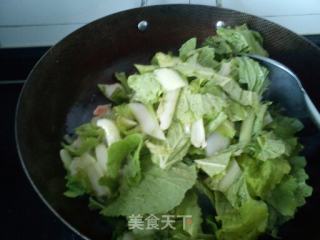 清炒小白菜的做法步骤：4
