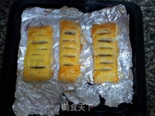 香蕉派的做法步骤：9