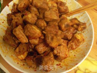 干锅排骨的做法步骤：6