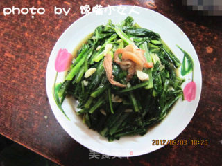 蒜香油麦菜的做法步骤：9