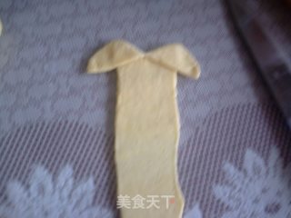 黄金牛角面包的做法步骤：8