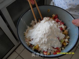 营养补钙的果蔬蛋饼的做法步骤：3