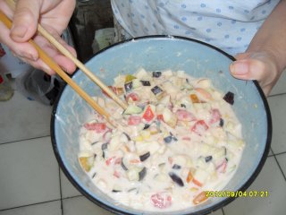 营养补钙的果蔬蛋饼的做法步骤：4