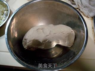 茄丁醋卤莜麦窝窝的做法步骤：2