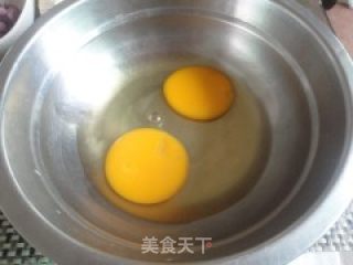 没有奶油做可以做美味蛋挞--紫薯蛋挞的做法步骤：4