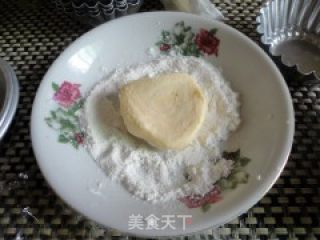 没有奶油做可以做美味蛋挞--紫薯蛋挞的做法步骤：7