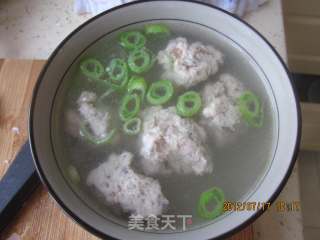 鲅鱼丸子汤的做法步骤：6