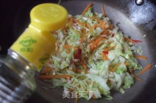 素炒饼的做法步骤：8