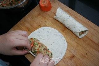 飞饼糯米卷的做法步骤：6